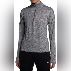 NIKE Womens Dry Element 1/2 Zip Running Top Size Small